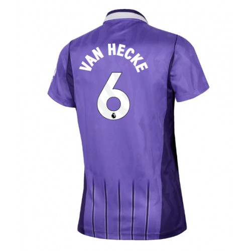Fotbalové Dres Tottenham Hotspur Jan Paul van Hecke #6 Dámské Alternativní 2026-27 Krátký Rukáv